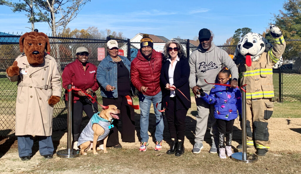 Dog Park Ribbon Cutting